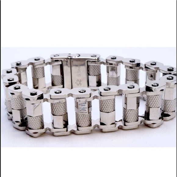 Simone I. Smith Legacy for Men Stainless Steel Bracelet - Picture 3 of 4